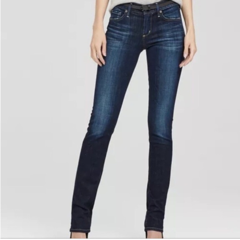 Citizens of Humanity AVA  Women's Dark‎ Blue Skinny Jeans size 25 US 2 (G7)